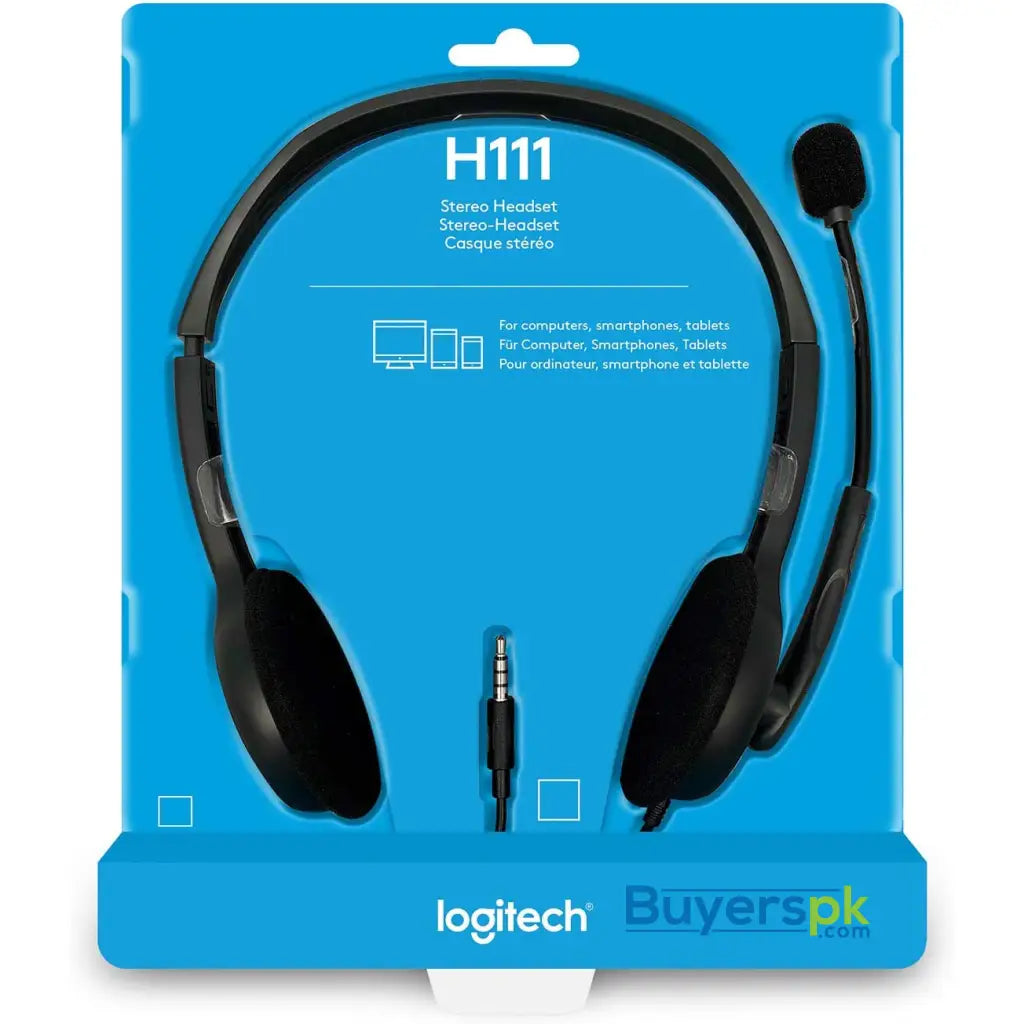 Logitech H111 Stereo Headset - Price in Pakistan Logitech H111 Stereo Headset - Price in Pakistan